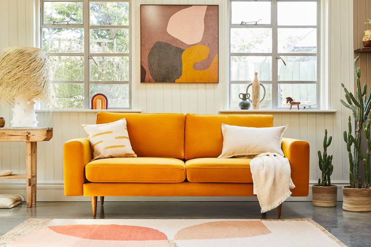 how to style a mustard sofa - home inspiration – snug