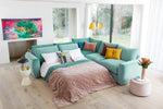 The Cloud Sundae - 3 Seater Sofa Bed - Soft Teal