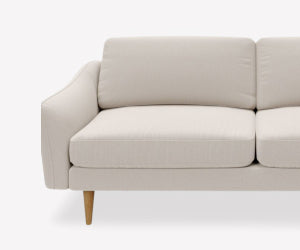 sample selection the rebel 3 seater sofa with brown legs