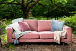 The Big Chill - 3 Seater Sofa - Blush Coral