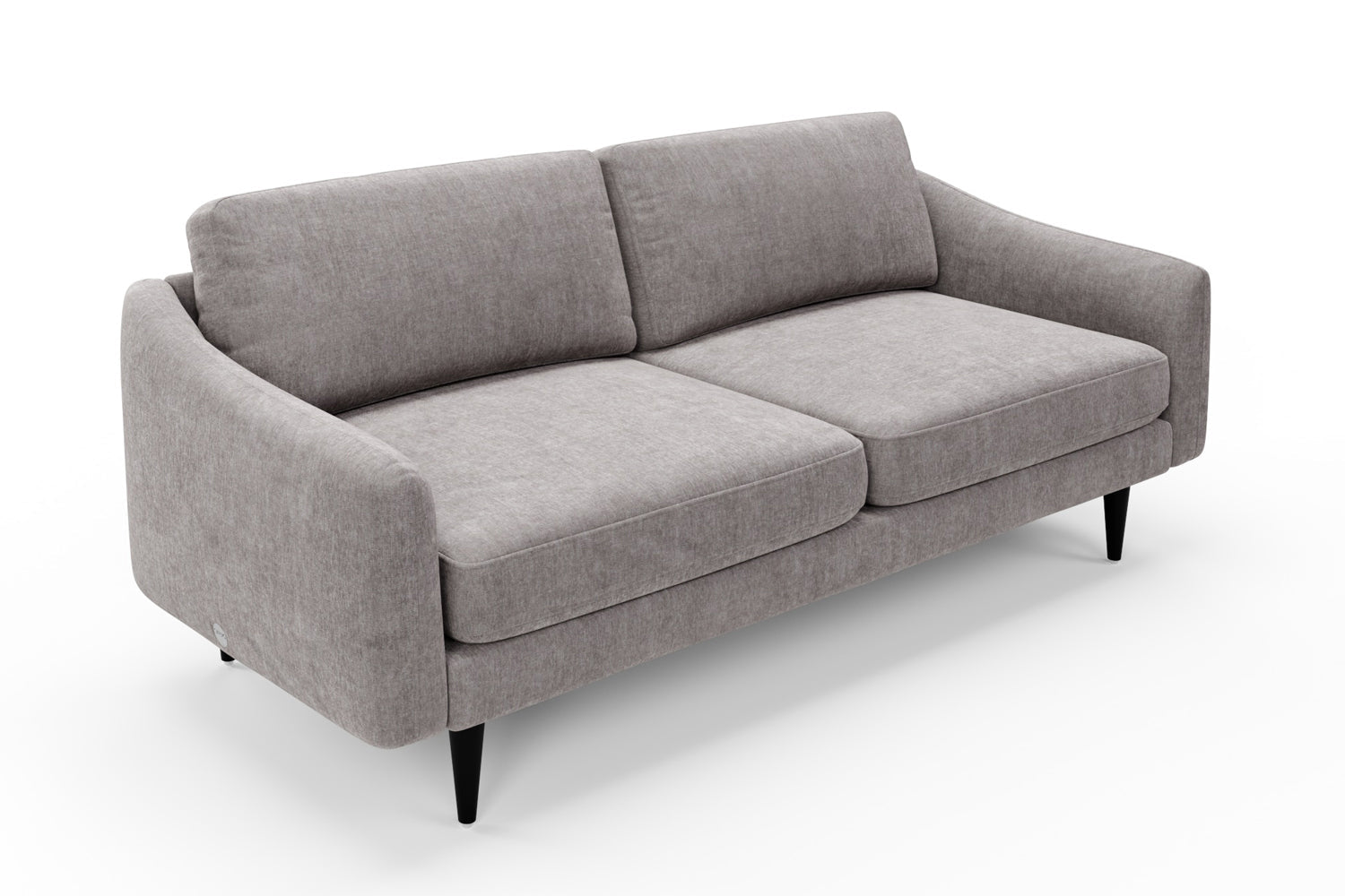 A simple yet stunning couch that'll effortlessly vibe with whatever  aesthetic you're working with. Also, it looks super comfy — like really,  really comfy.