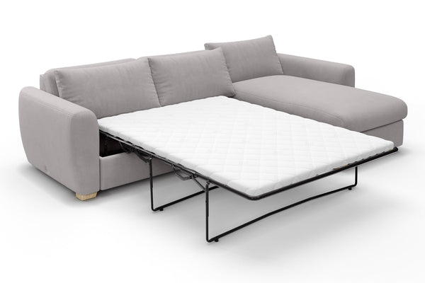 SNUG | The Cloud Sundae Chaise Sofa Bed in Warm Grey