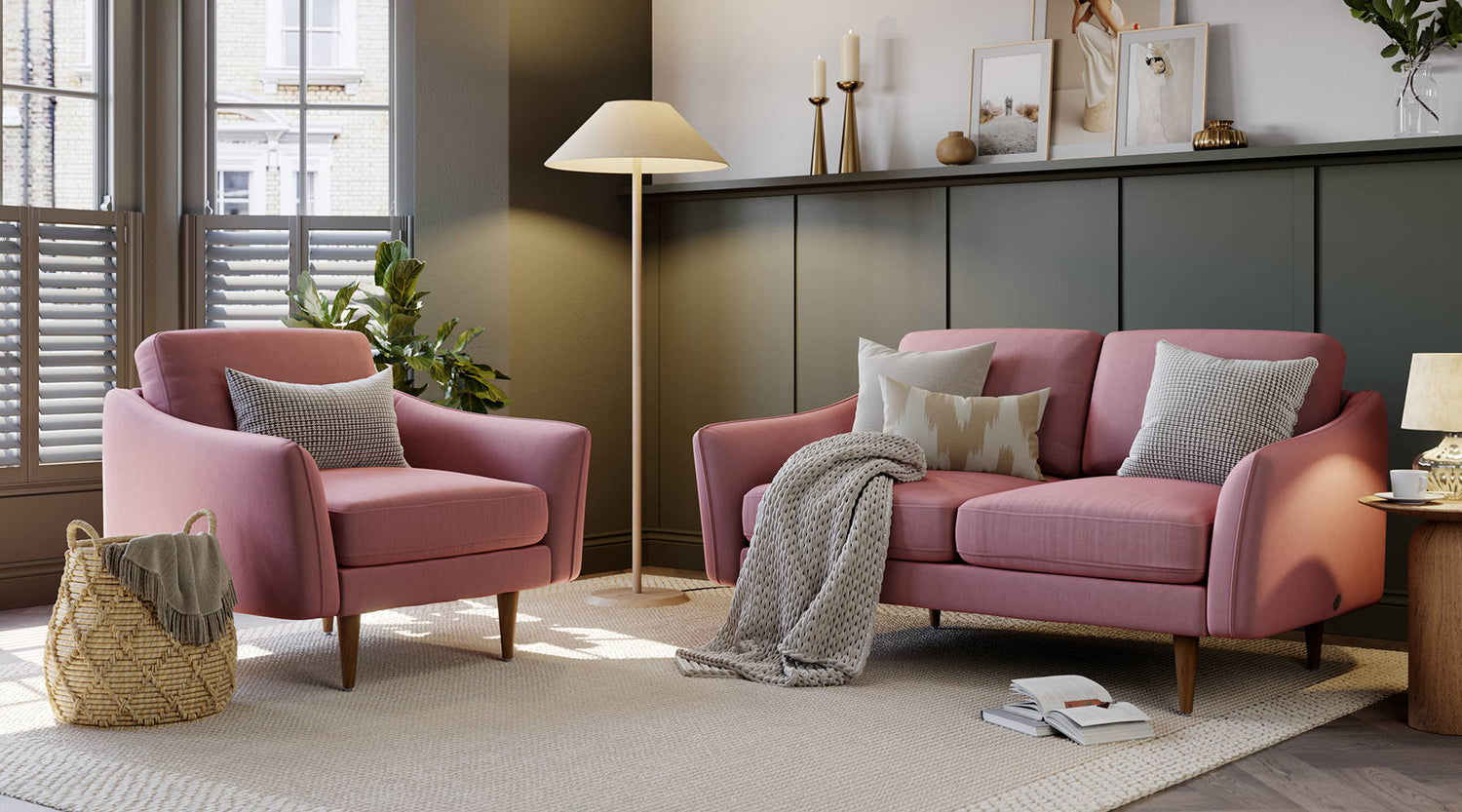 NEW Blush Pink Sofas are Here! – Snug