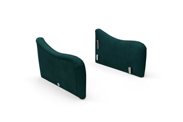 The Austen Lounger - Set of Arms - Pine Green