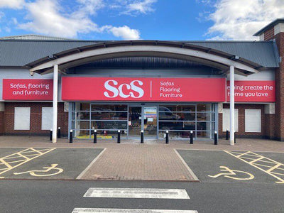 Exterior of ScS showroom location in Northampton UK