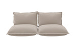 The Small Biggie - Pillow Edge Cushion Set - Oatmeal