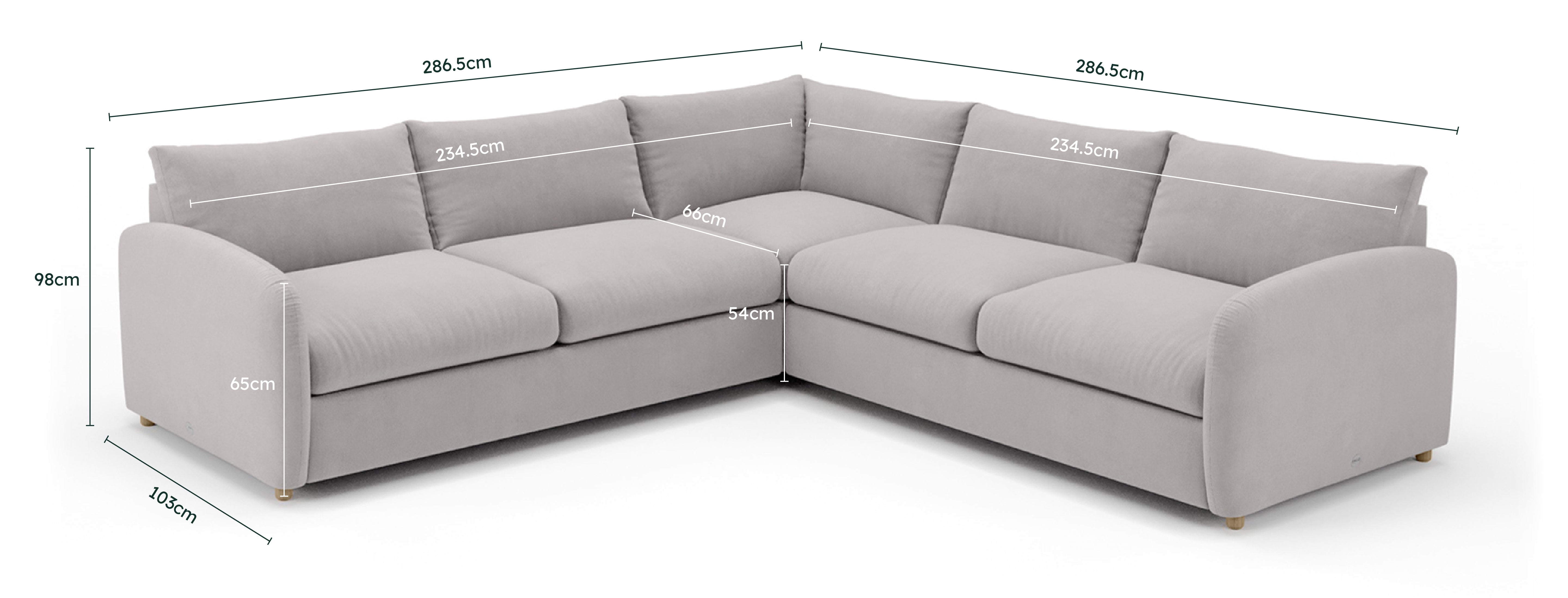 The Small Biggie Large Corner Sofa