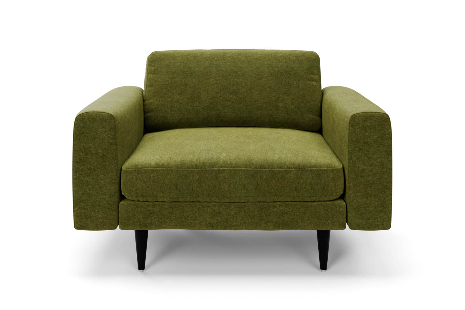  The Big Chill Snuggler in Moss Chenille with black legs front variant_40886286942256