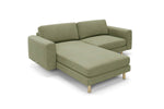 The Big Chill - Left Hand Chaise Sofa - Sage