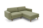 The Big Chill - Right Hand Chaise Sofa - Sage