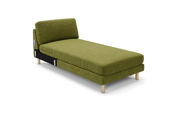 The Big Chill - Left Hand Chaise Unit - Moss