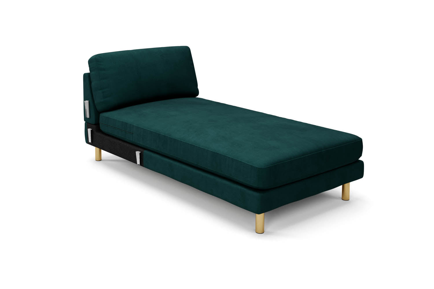 The Big Chill - Left Hand Chaise Unit - Pine Green