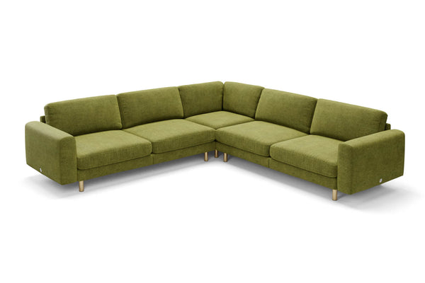 The Big Chill - Large Corner Sofa - Moss