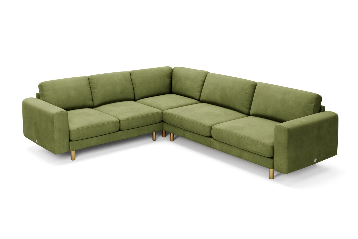 The Big Chill - Large Corner Sofa - Olive
