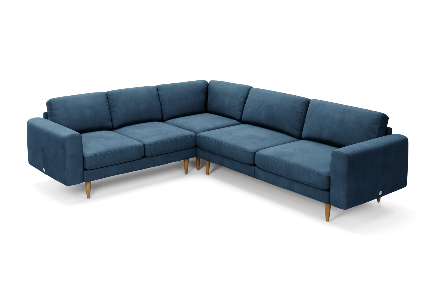 The Big Chill - Large Corner Sofa - Blue Steel