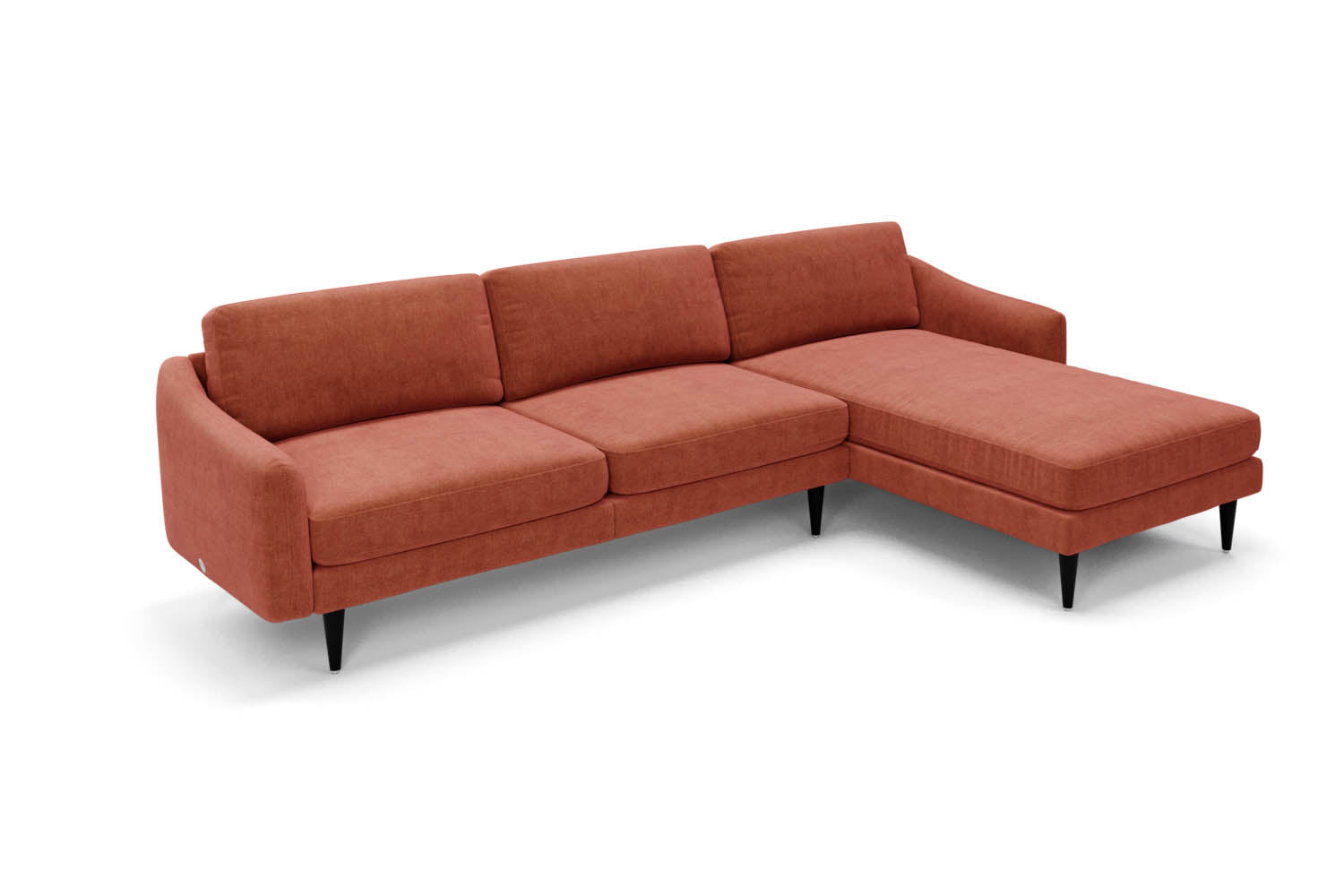 The Rebel - Right Hand Chaise Sofa - Spice