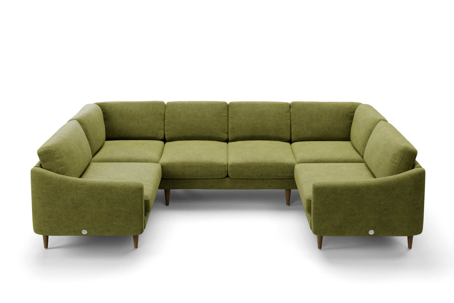 The Rebel - Medium Corner Sofa - Moss