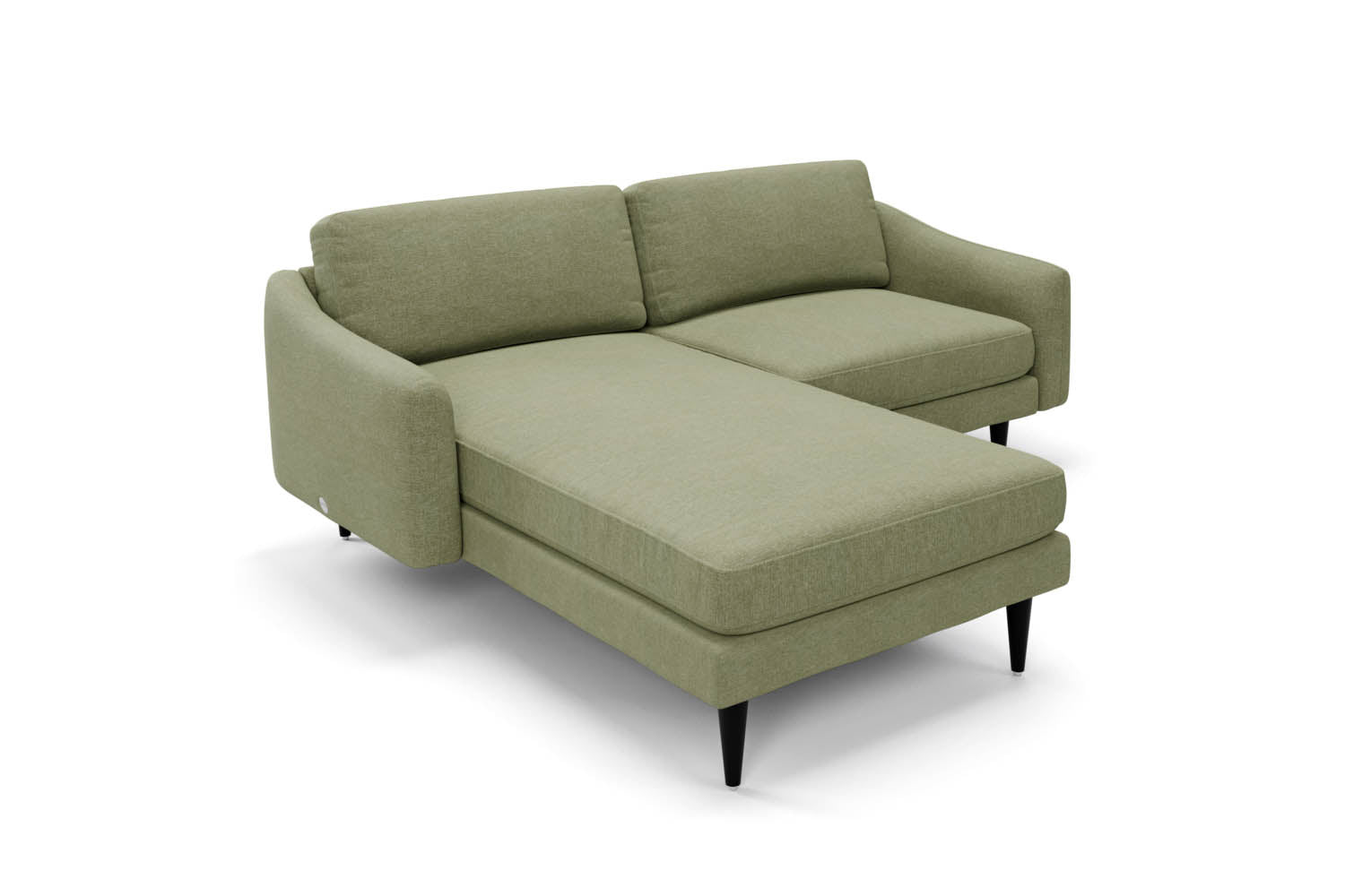 The Rebel - Left Hand Chaise Sofa - Sage