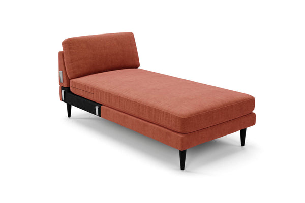 The Rebel - Left Hand Chaise Unit - Spice