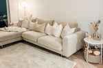 The Big Chill - Left Hand Chaise Sofa - Taupe