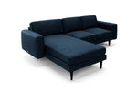 The Big Chill - Left Hand Chaise Sofa - Deep Blue