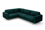 The Big Chill - Medium Corner Sofa - Pine Green