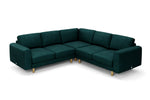 The Big Chill - Medium Corner Sofa - Pine Green