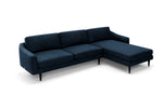 The Rebel - Right Hand Chaise Sofa - Deep Blue