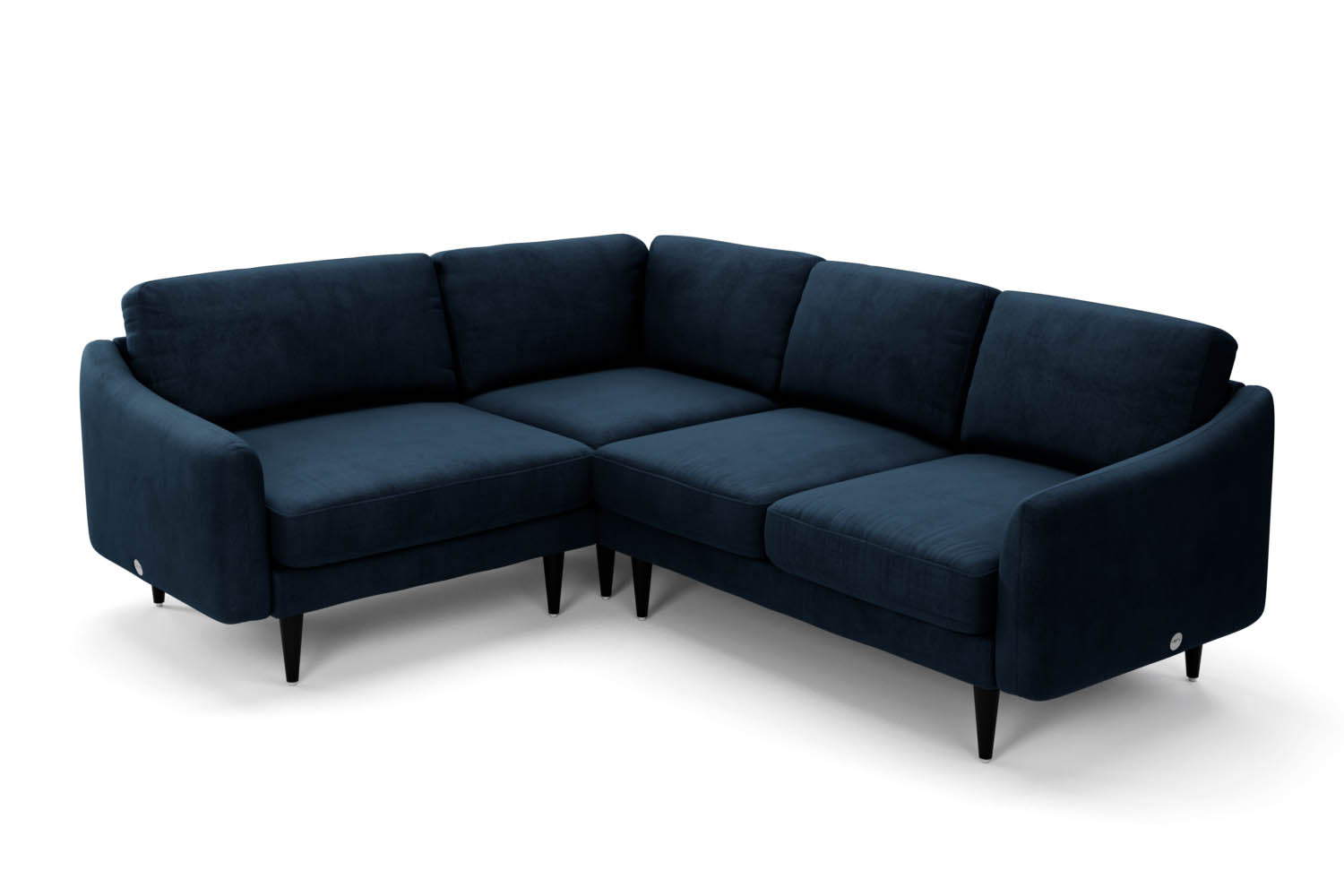The Rebel - Small Corner Sofa - Deep Blue