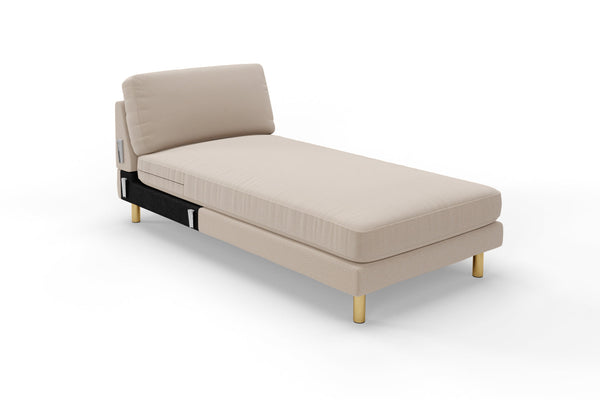SNUG | The Big Chill Right Hand Chaise Unit in Oatmeal