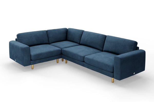 SNUG | The Big Chill Corner Sofa Medium in Blue Steel