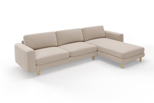 SNUG | The Big Chill Right Hand Chaise Sofa in Oatmeal