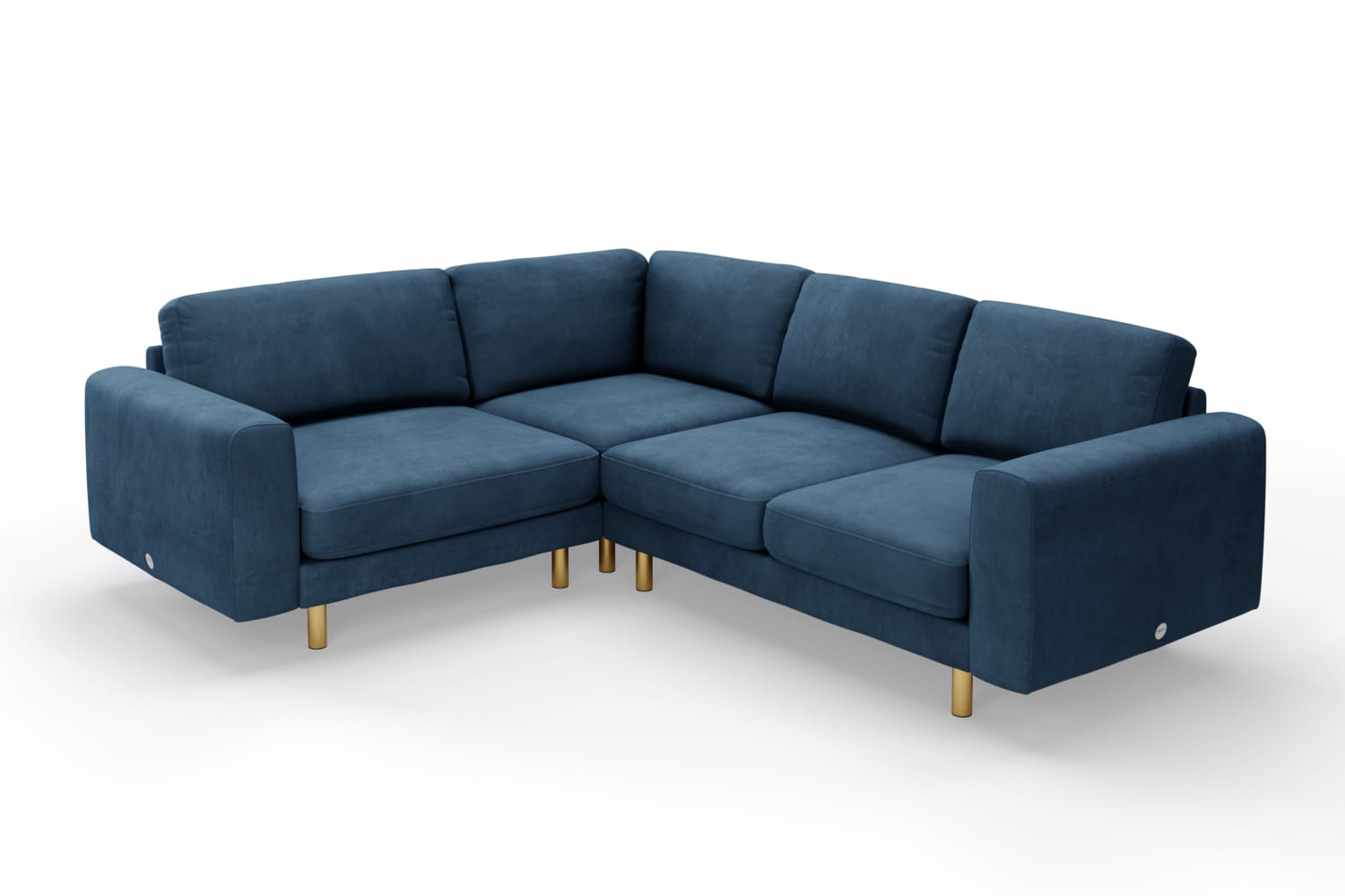 SNUG | The Big Chill Corner Sofa Small in Blue Steel