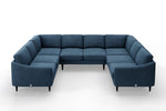 SNUG | The Rebel Corner Sofa Large in Blue Steel