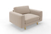 SNUG | The Big Chill 1.5 Seater Snuggler in Oatmeal
