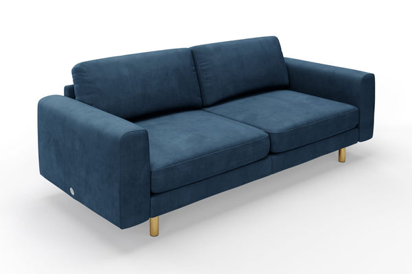 SNUG | The Big Chill 3 Seater Sofa in Blue Steel