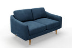 SNUG | The Rebel 2 Seater Sofa in Blue Steel