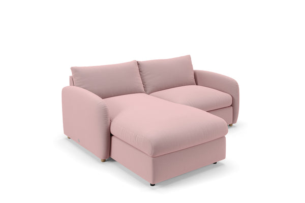 SNUG | The Small Biggie Chaise Corner Sofa in Blush