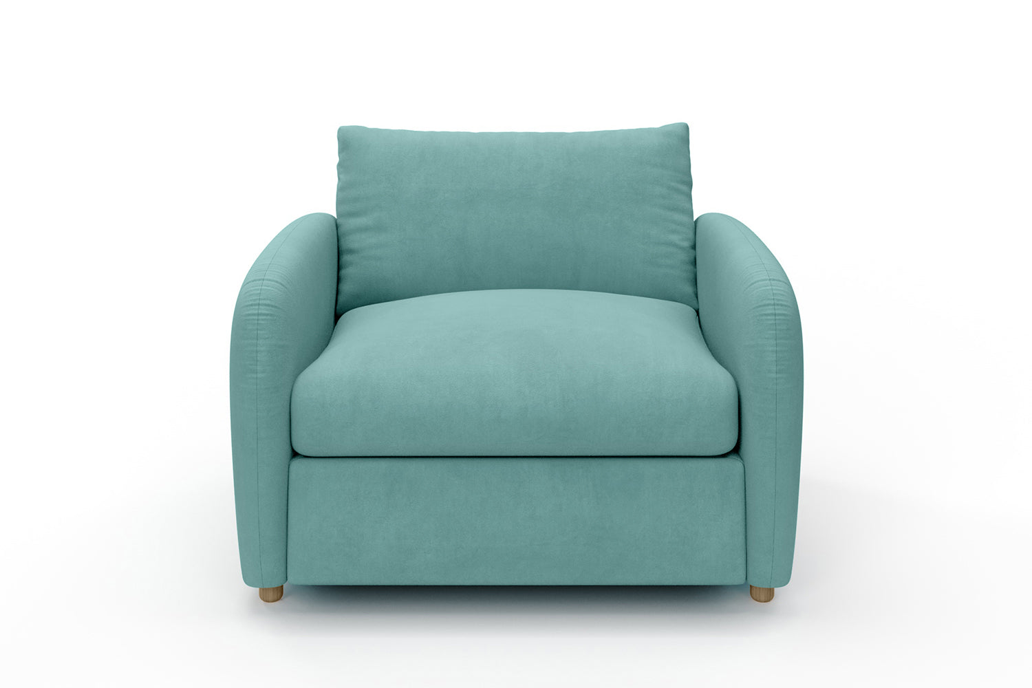 The Small Biggie - 1.5 Seater Snuggler - Soft Teal