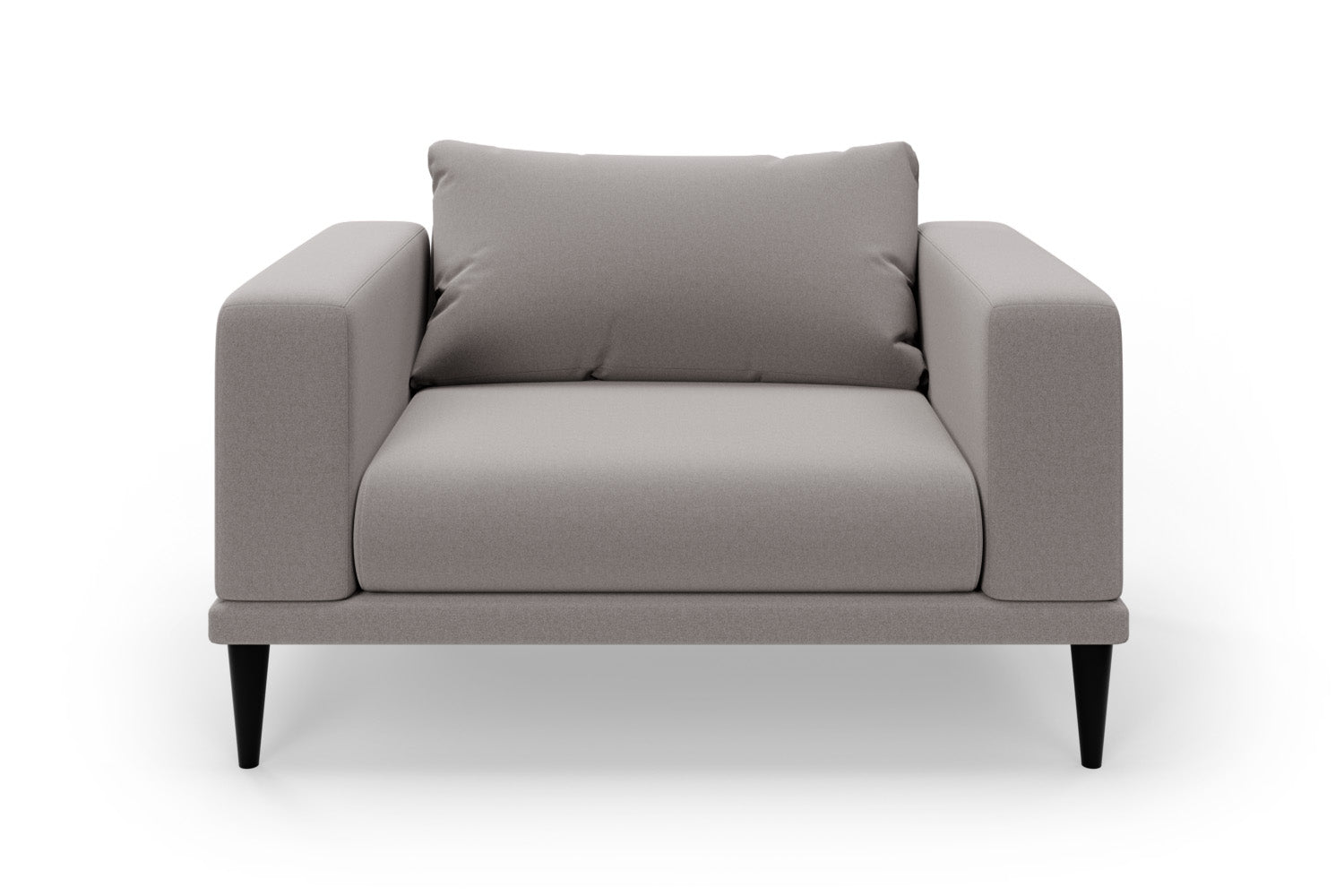 SNUG | The Maverick 1.5 Seater Snuggler with 2 x Arms in Ash Grey