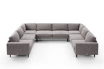SNUG | The Big Chill Corner Sofa Large in Mid Grey
