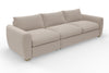 SNUG | The Cloud Sundae 4.5 Seater Sofa in Oatmeal