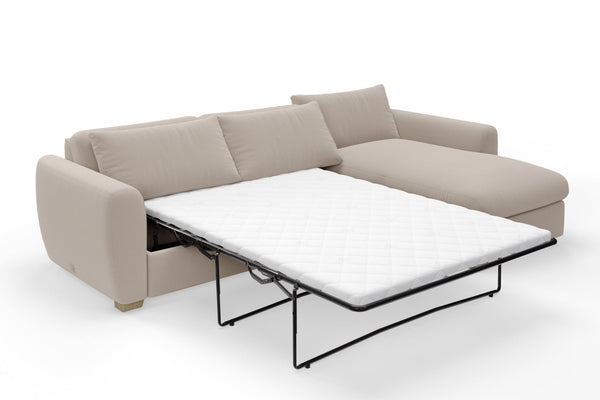 SNUG | The Cloud Sundae Chaise Sofa Bed in Oatmeal
