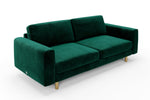 SNUG | The Big Chill 3 Seater Sofa in Forest Green