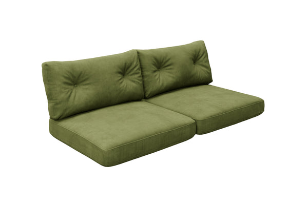 SNUG | The Rebel Button Back Cushion Set in Olive