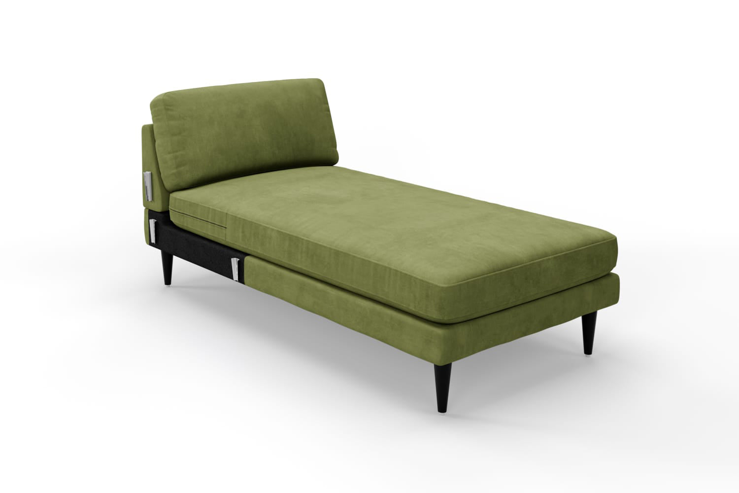 SNUG | The Big Chill Left Hand Chaise Unit in Olive