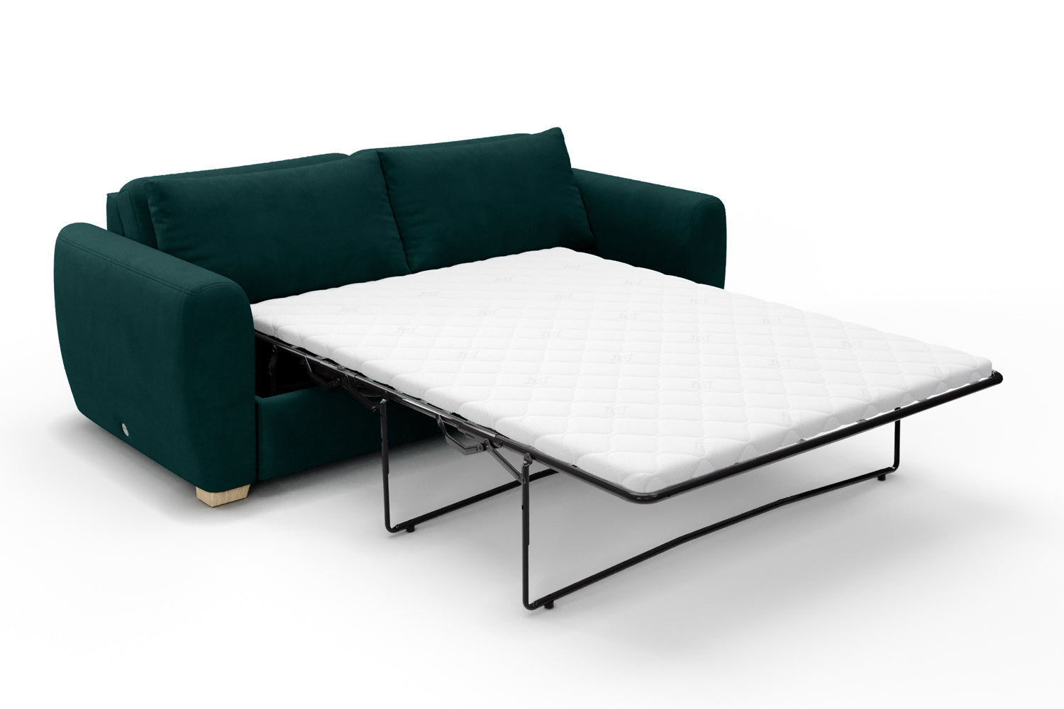SNUG | The Cloud Sundae 3 Seater Sofa Bed in Pine Green