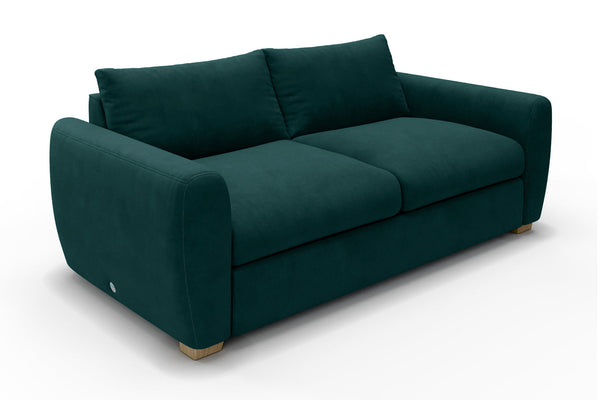 SNUG | The Cloud Sundae 3 Seater Sofa in Pine Green