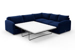 SNUG | The Small Biggie Corner Sofa Bed in Midnight Blue
