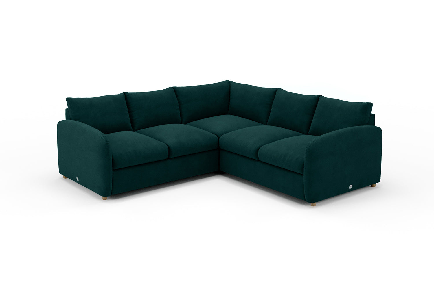 SNUG | The Small Biggie Corner Sofa Medium in Pine Green